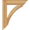 Ekena Millwork Thorton Traditional Rough Sawn Bracket, Western Red Cedar, 4"W x 22"D x 26"H BKT04X22X26THR01RWR - alternate 4